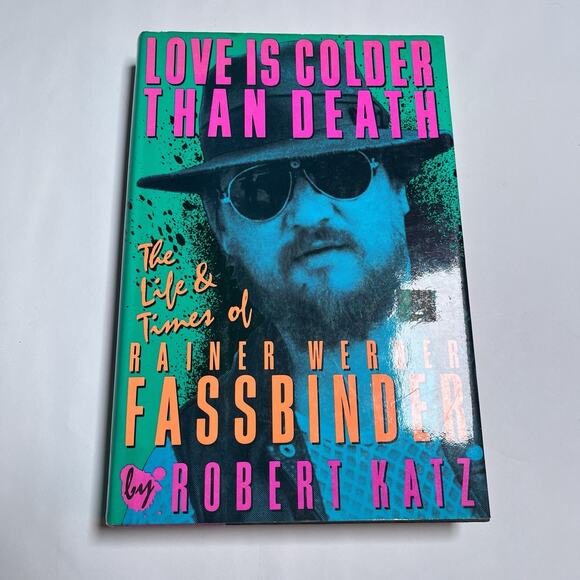 LOVE IS COLDER THAN DEATH Life & Times of Rainer Werner Fassbinder HC Book Film - Picture 1 of 8